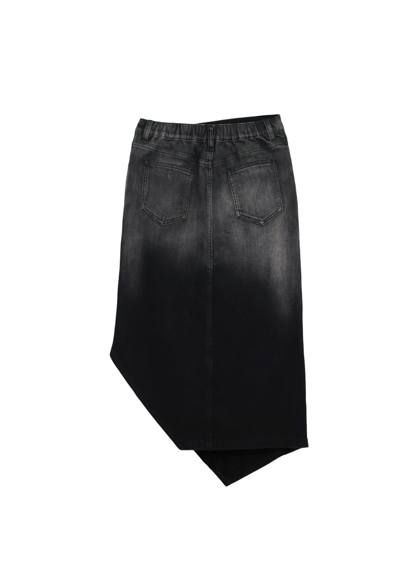 Yonder - Black and Gray Ombre Skirt