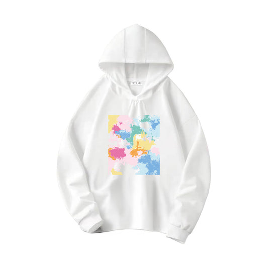 ILLUSTRATE YOUR HEART - HOODLE  W/ PRINT GRAPHIC