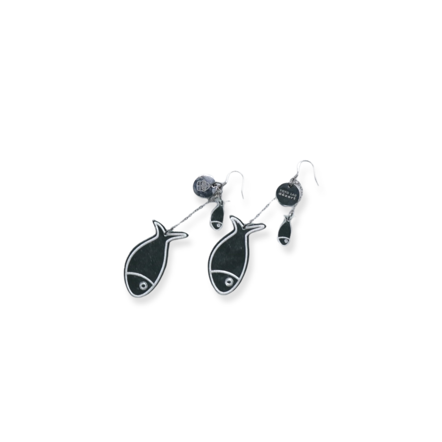 THE JOY OF FISH - #8035 HANDMADE FISH EARRINGS