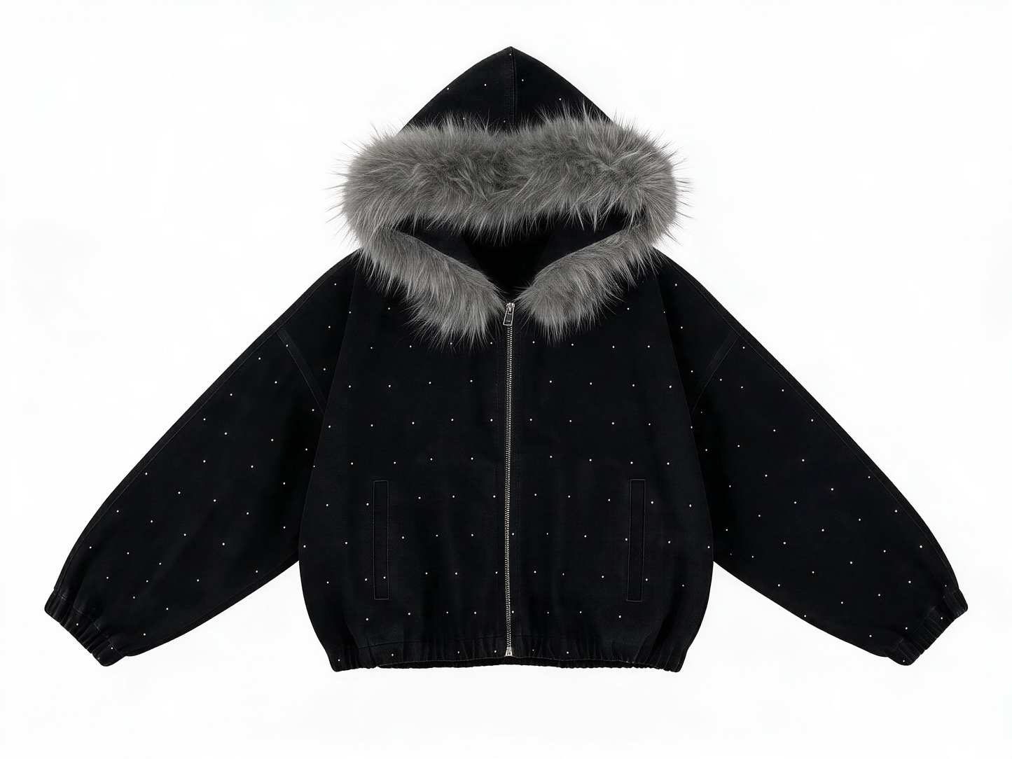 Yonder - Black Rhinestone Jacket