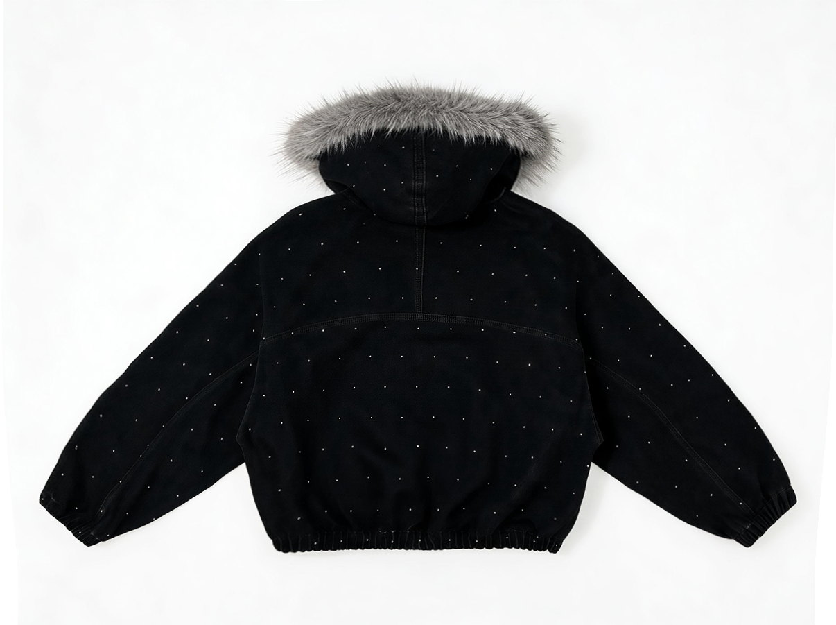 Yonder - Black Rhinestone Jacket