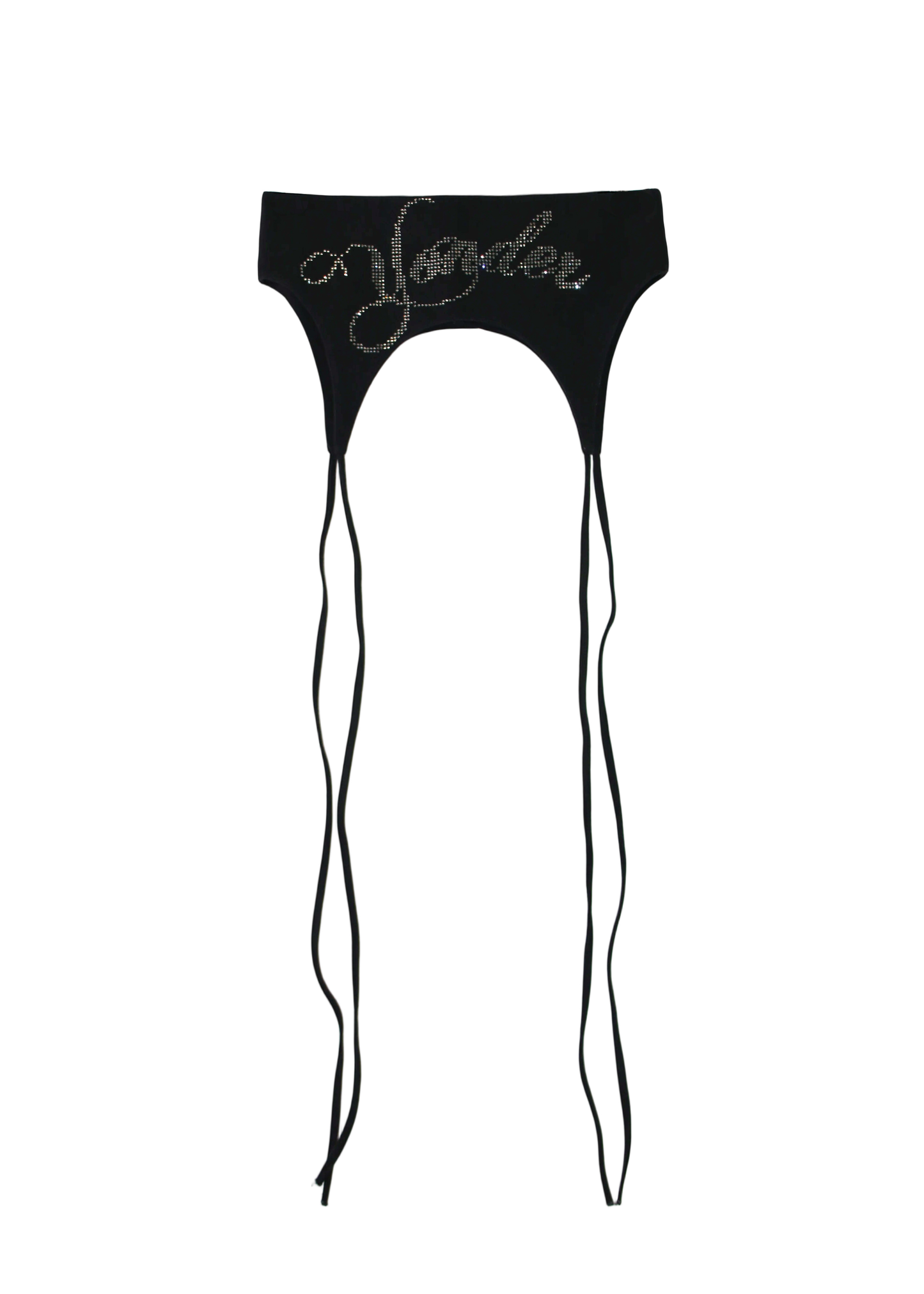 Yonder - Black Rhinestone Tank Top