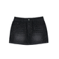 Yonder - Black Rhinestone Mini Skirt with build-in shorts