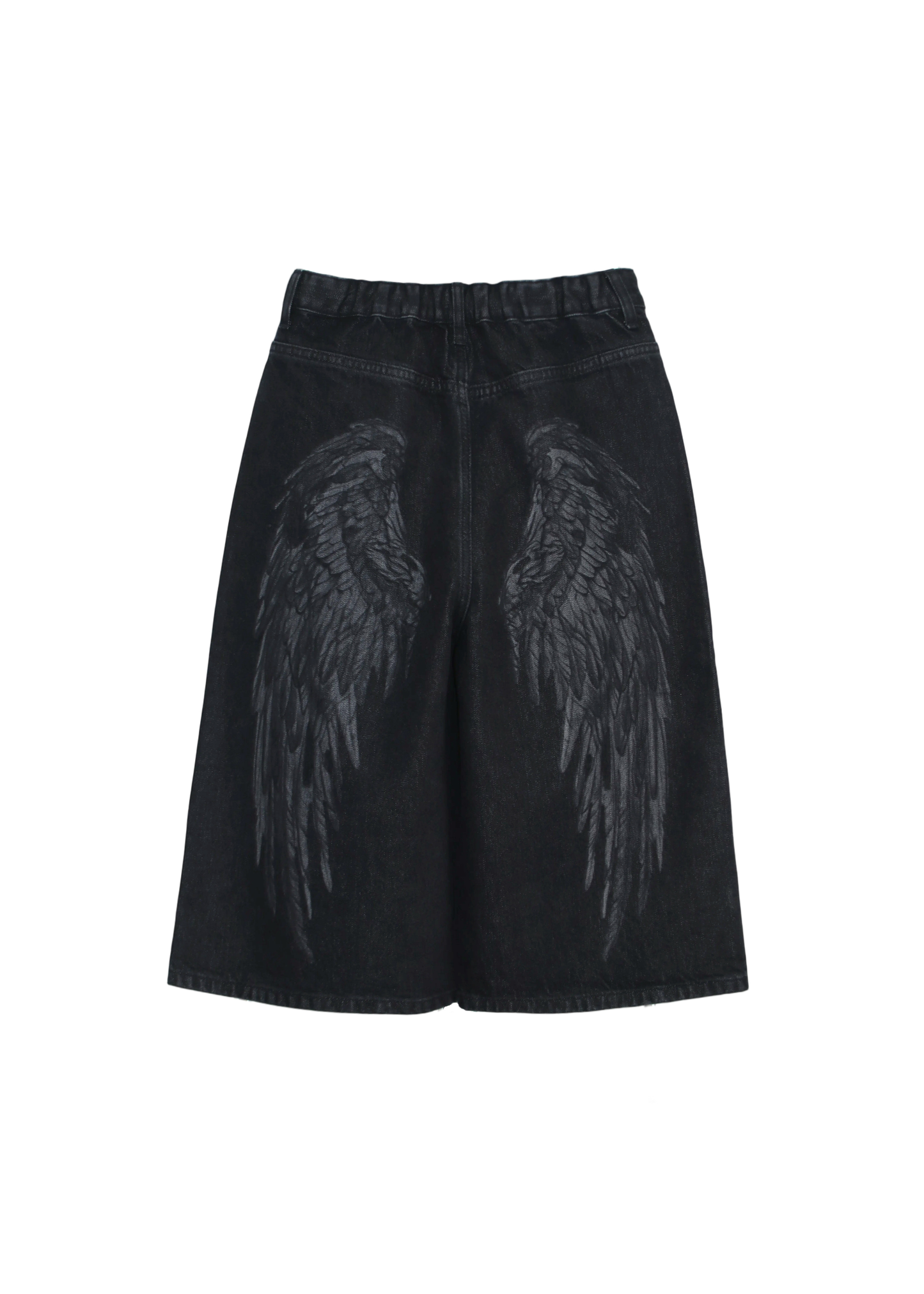 Yonder - Black Laser Wing Capri