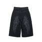 Yonder - Black Laser Wing Capri (Kids)