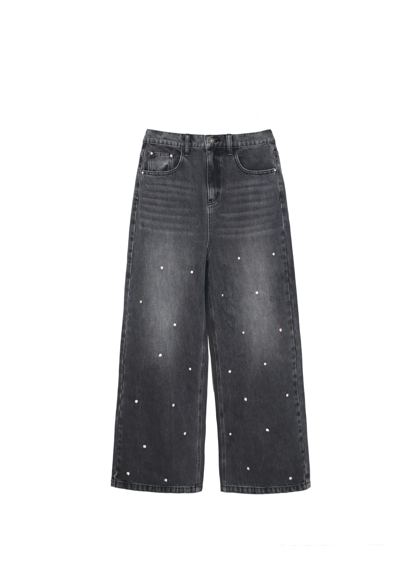 Yonder - Gray Rhinestone Pants