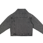 YONDER - Gray Faux Fur Denim Jacket