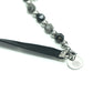 DISC - #8049 LEATHER + BEADS NECKLACE