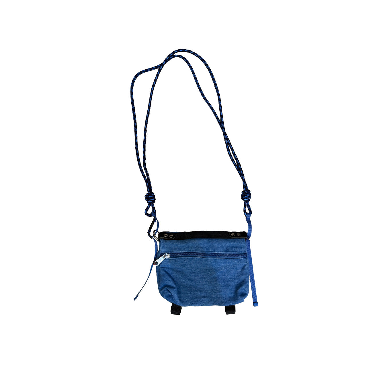 ILLUSTRATE YOUR HEART - DENIM 2-WAY MULTI-POCKETS REVERSIBLE SHOULDER BAG (PRE-ORDER ITEM)