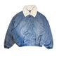 ILLUSTRATE YOUR HEART - ZIP UP JACKET W/ DETACHABLE FAUX FUR COLLAR (PRE-ORDER ITEM)
